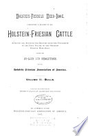 Holstein-Friesian Herd-book PDF Book By Holstein-Friesian Association of America