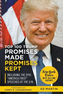 Top 100 Trump Promises Made Promises Kept