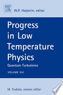 Progress in Low Temperature Physics Book