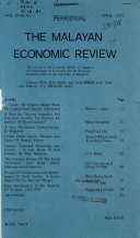 The Malayan Economic Review