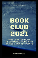 Virtual Reading List Book Club 2021