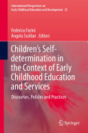 Children’s Self-determination in the Context of Early Childhood Education and Services Pdf/ePub eBook