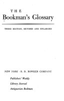 The Bookman's Glossary