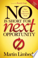 No Is Short for Next Opportunity Book