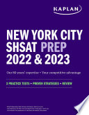 New York City SHSAT Prep 2022   2023