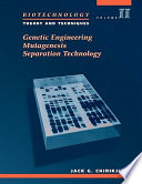 Biotechnology Genetic Engineering Mutagenesis Separation Technology