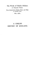 The Works of Charles Dickens  A child s history of England