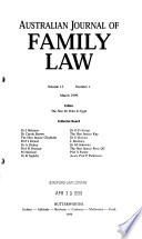 Australian Journal of Family Law