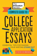 Complete Guide to College Application Essays Pdf/ePub eBook