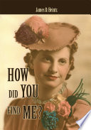 How Did You Find Me  Book