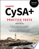 CompTIA CySA  Practice Tests Book