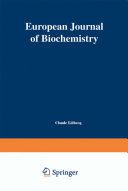 European journal of biochemistry