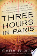 Three Hours in Paris Cara Black Cover