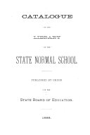 Catalogue of the Library of the State Normal School
