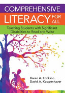 Comprehensive Literacy for All Book