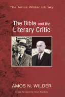 The Bible and the Literary Critic