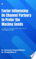 Factor Influencing On Channel Partners To Prefer The Maxima Seeds Book