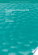 Routledge Revivals Encyclopedia Of American Civil Liberties 2006 