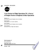 Crew Factors in Flight Operations