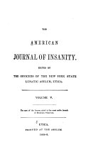 The American Journal of Insanity