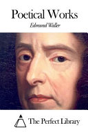 Edmund Waller Books, Edmund Waller poetry book