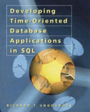 Developing Time-oriented Database Applications in SQL