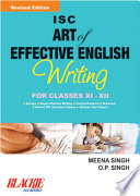 ISC Art Of Effective English Writing Class XI And XII