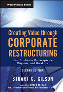 Creating Value Through Corporate Restructuring Book PDF