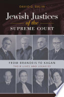Jewish Justices of the Supreme Court Book