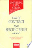 Universal Law Series Law of Contract and Specific Relief