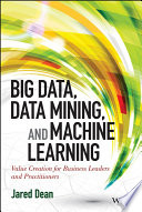 Big Data  Data Mining  and Machine Learning