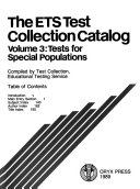 The ETS Test Collection Catalog: Tests for special populations