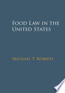 Food Law in the United States Book