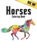 New Horses Coloring Book