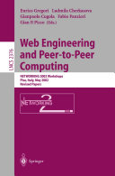 Web Engineering and Peer-to-Peer Computing [Pdf/ePub] eBook