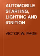 AUTOMOBILE STARTING, LIGHTING AND IGNITION