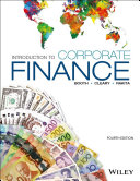 Introduction to Corporate Finance  4th Edition