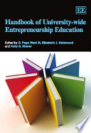 Handbook of University wide Entrepreneurship Education