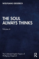 The soul always thinks /