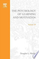 Psychology of Learning and Motivation PDF Book By 