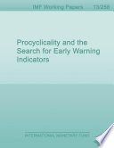 Procyclicality and the Search for Early Warning Indicators
