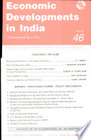 Economic Developments In India Monthly Update Volume 46 Analysis Reports Policy Documents