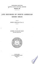 Life Histories of North American Shore Birds Book