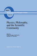 Physics, Philosophy, and the Scientific Community Pdf/ePub eBook