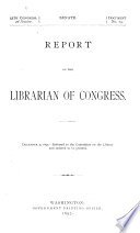 Report of the Librarian of Congress