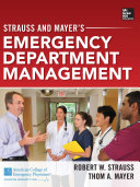 Strauss and Mayer’s Emergency Department Management (eBook)