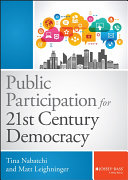 Public Participation for 21st Century Democracy