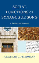 Social Functions of Synagogue Song