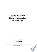 RUSSIA  Major Companies in Moscow City  Volume 1