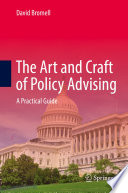 The Art and Craft of Policy Advising Book